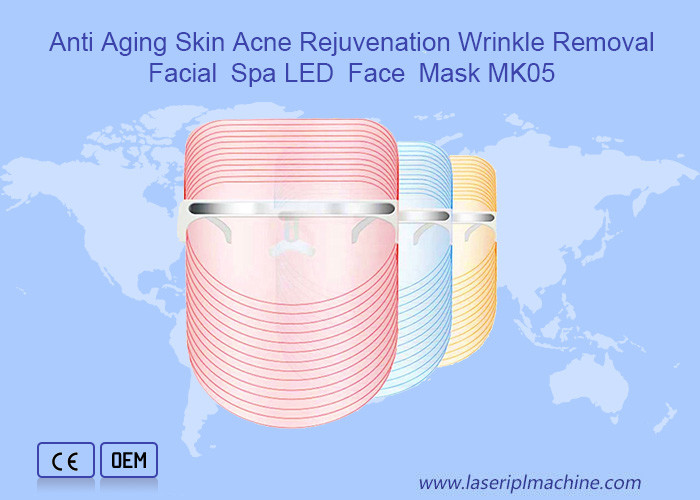 7 colors Pdt Led Light Therapy Facial Mask For Anti Wrinkle Skincare Beauty