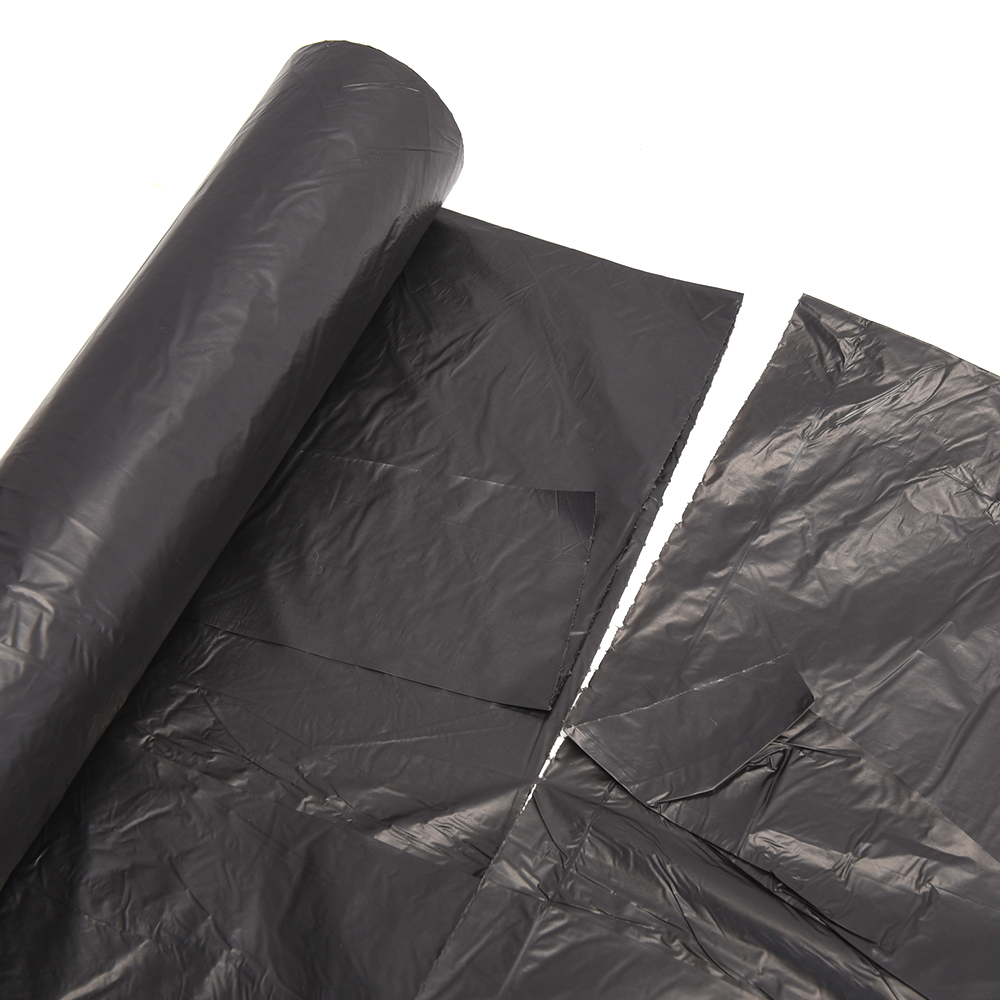 38X50 Black Trash Mil Individually Folded Hdpe Plastic Garbage Bag for B2B Purchasing