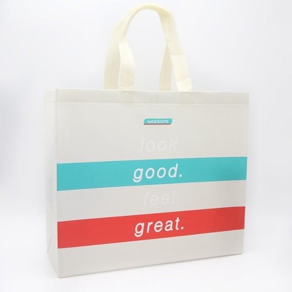 Hot Selling Eco- friendly Recycled Laminated Non Woven Shopping Bag With Custom