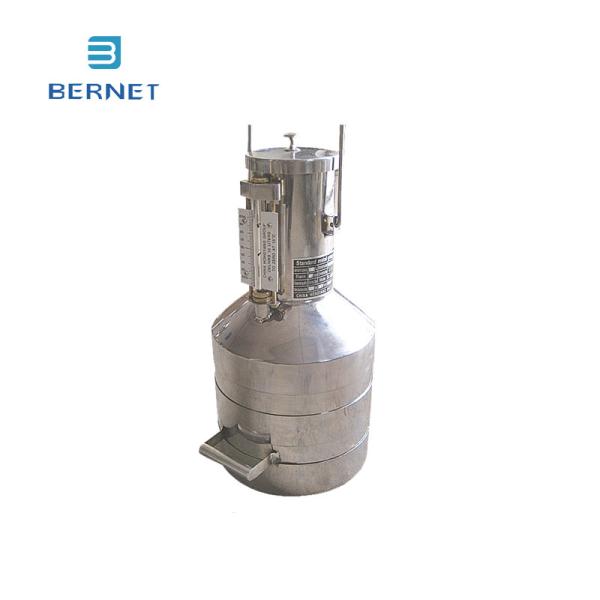 10L Stainless Steel Handheld External Scale Wide Mouth Measuring Tank for gas