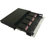 4x24F 19" Fiber Optic Patch Panel Rack Mount 1U 96 Fibers MTP/MPO Cassette High