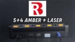High quality 3Pin XLR 5+4 Amber and Laser light China Manufacturers For event