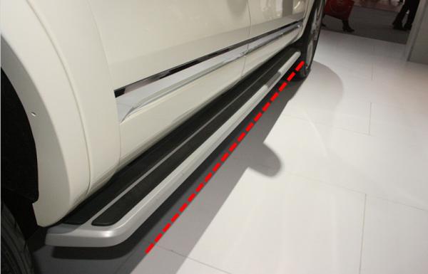 Volkswagen Touareg 2011 Vehicle Running Board , OEM Style Aluminium Alloy Side
