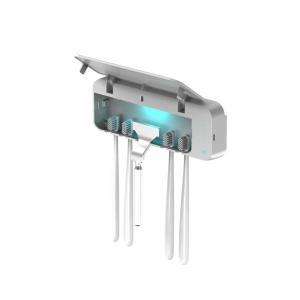 Wholesale 5W UV Toothbrush Sanitizer , Toothbrush Sterilizer Holder Wall Mounted from china suppliers