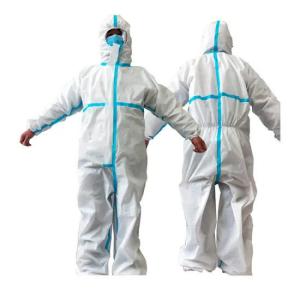 Wholesale Disposable Chemical Resistant Suits Polypropylene Coveralls With Hood from china suppliers