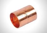 Copper Tube Coupling Refrigeration Pipe Fittings Long Service Life