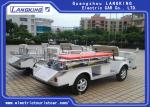 Airport Electric Ambulance Car , 4 Seater Electric Car One Bed Without Roof