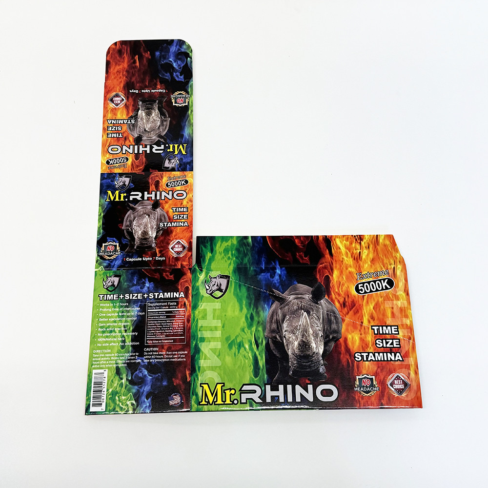 Customization Cardboard Packing Boxes For Male Enhancement Pills
