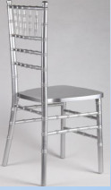 Buy cheap Hotel Stronger Big Thick Legs Silver Color Solid Wood Chiavari Ballroom Chair from wholesalers