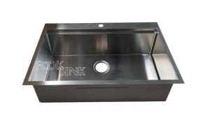 Wholesale 33 Inch Topmount Kitchen Workstation Sink Stainless Steel All In One from china suppliers