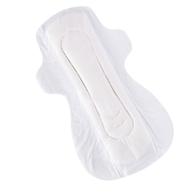 Breathable Cotton Women Sanitary Napkin With Wings Absorption 30-250ml And Customizable Weight