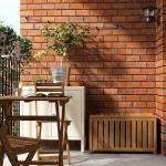 Customization Wooden Outdoor/Indoor Storage Bench Large Storage Deck Box Garden