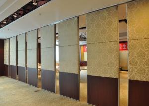 Wholesale Steel Carpet Finish Folding Sliding Partition , Timber Partition Wall from china suppliers