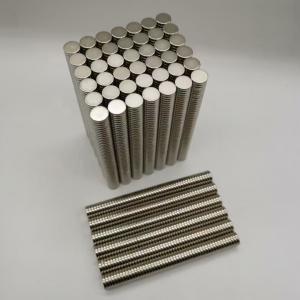 China Small Disc Round Industrial Neodymium Magnets N33 N35 Grade 10x1 mm For Jewerly Box on sale