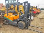 Used Orignal Japan Manufactured Tcm Fd30t-7 Forklift Truck in Well Condition