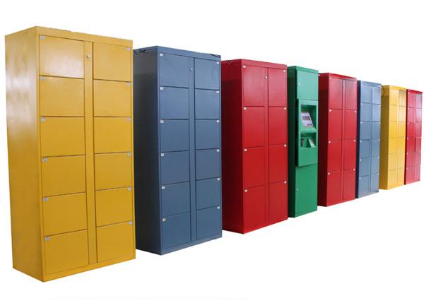 Waterpark / Ocean Park Luggage Lockers Device Rental with 15 inch Touch Screen