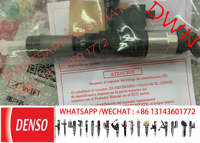 GENUINE original DENSO Fuel Injector 095000-0660 8982843930 8973297032 095000-5471 for ISUZU 4HK1 ZAX200-3 ZAX340-3
