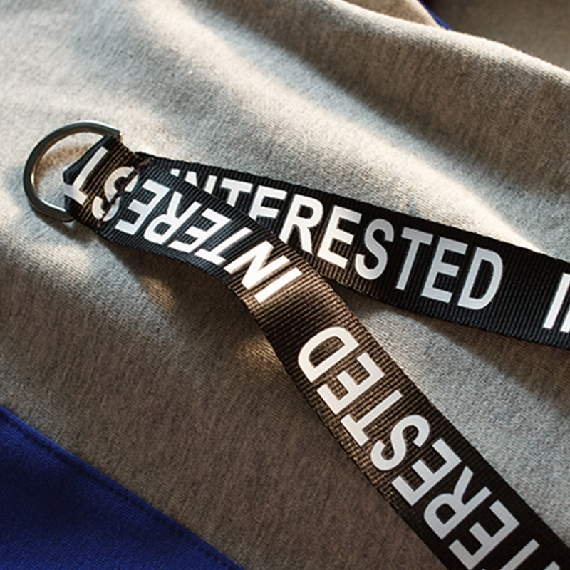Designer Strap 100% Cotton Hooded Sweatshirt 3D Printed Breathable