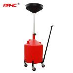 75L waste oil drain tank with trolly