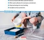 Overspray Protective Sheeting With 233+ Masking Tape (36 Mm), Translucent,