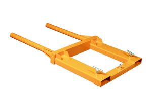 Wholesale DH300 Forklift Mounted Drum Positioner Positive Latching Forklift Mounted Drum from china suppliers