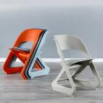 Simple Modern Stackable Plastic Cafe Chairs for Nordic Morden Outdoor Leisure