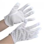 Non Irritations Conductive Fiber 10e10 Ohms ESD Gloves