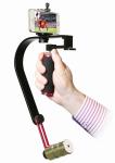 Video Stabilizer for GoPro, Smartphones, Camcorders with Smartphone Holder &