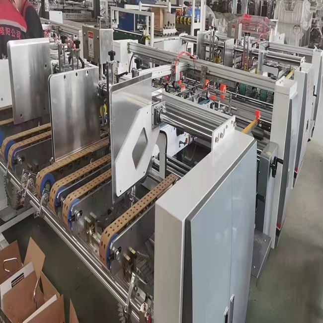 2000mm High Speed 2 Pieces Corrugated Carton Folder Gluer Machine Semi Auto