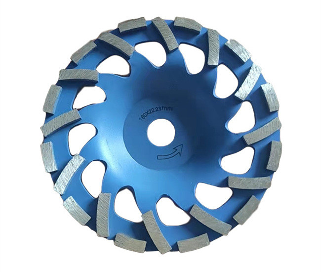 100mm 125mm 180mm Cup Wheel Diamond Sintered For Stone Concrete