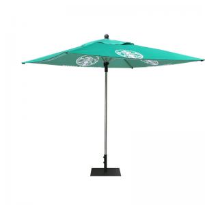 Wholesale Parasol Printed Patio Umbrellas , Promotional Branded Beach Umbrella from china suppliers