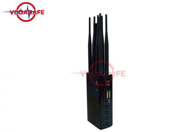Quality 8000mAh Portable Signal Jammer 8 Watt Compatible With ICNIRP Standards for sale