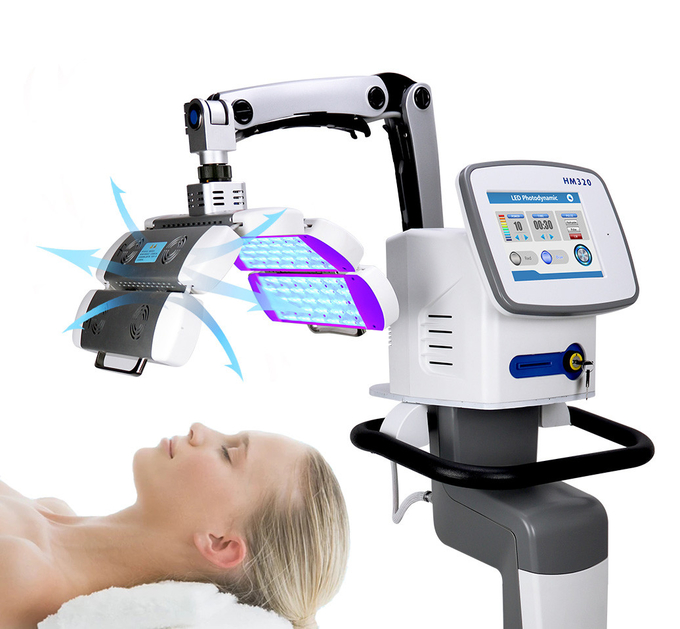 Professional 300 LED Gene Biological Light Therapy Machine with Goggles for Skin Rejuvenation and Acne