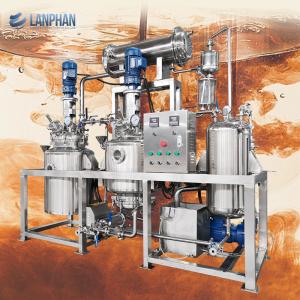 Wholesale 50L Vacuum Vertical Concentration And Extraction Tank Fragrance Stills Extractor Equipment from china suppliers
