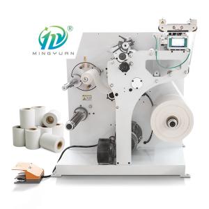 Wholesale Vertical Circular Knife Small Slitting And Rewinding Machine High Speed from china suppliers