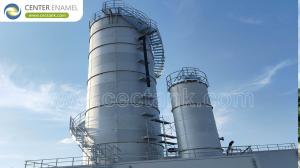 Wholesale Stainless Steel Grain Storage Silos Installed for Dry Bulk Storage from china suppliers