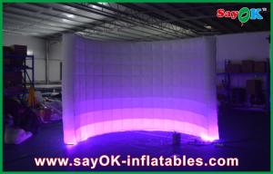 Wholesale Portable Photo Booth Beautiful 3m Inflatable Photo Booth Bule Oxford Cloth Air Wall from china suppliers