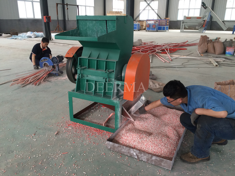 SWP Plastic Crusher Machine 400kg/h PP Crusher Machine 11kw Green