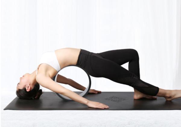 BEST Back Opener & Stretcher Yoga Wheel Perfect Accessory For Stretching And