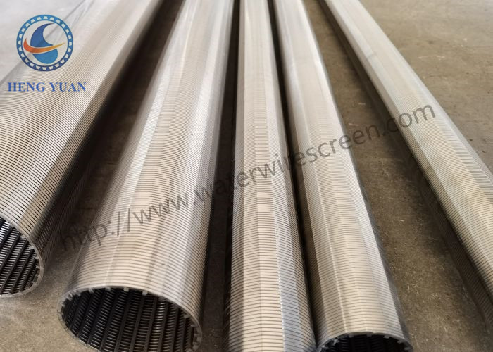 Slot 60 Johnson Wire Screen Wedge Shaped Filter Element For Screening