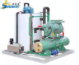 Wholesale 480V Water Cooled Snow Seawater Flake Ice Machine 10 Ton from china suppliers