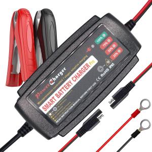 Wholesale 12V 5A Automatic AGM WET Lead Acid Battery Charger deeep cycle from china suppliers