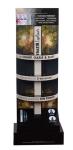 3D Design Beverage Cardboard Sales Display Stand Oil Printing