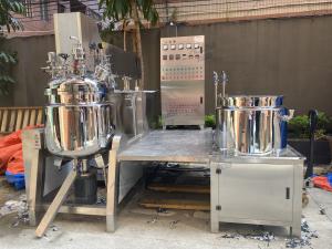 Wholesale SUS316 Cosmetic Cream Mixer Vacuum Emulsifying Body Cream Mixing Machine from china suppliers