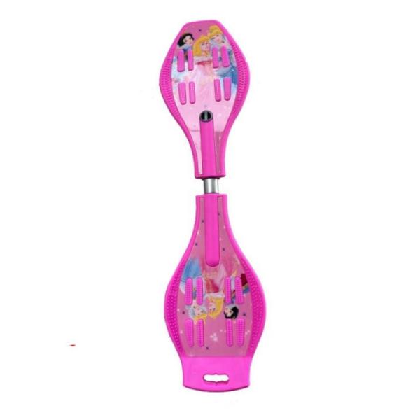 YOBANG Snow White two wheels skateboard ABS Pink caster board for girls gift