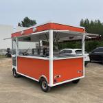 Multipurpose Battery Pack Fast Food Snack Catering Van Truck Cart for Commodity