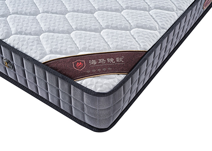 High Density Double Sponge Bed Mattress Medium Hardness Detachable Anti Mite