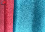 100% Polyester Sofa Velvet Upholstery Fabric , Composite Home Textile Material