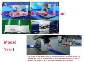 Wholesale 110V / 220V PCB V Cut Machine Foot Swith Pressed Without Cutting Burring from china suppliers