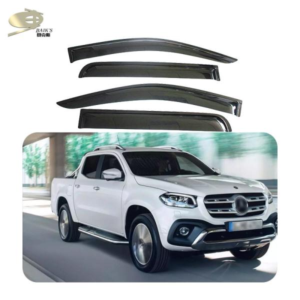 Weather Shield Deflector Car Window Visors For Mercedes Benz X Class W470 2017